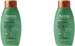 Aveeno Soothing & Volumising Hair Shampoo for Fine Hair, 354Ml (Pack of 2)