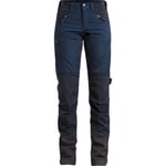 Lundhags Makke Ws Pant Long, vandringsbyxor, dam, blå