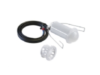 ESYLUX PD-C 360/8 mini Slave, Passiv infraröd (PIR) sensor, Kabel, 8 m, Tak, inomhus, Vit