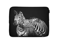 Animal Laptop Sleeve Case 9 10 11 12 13 14 15 15.6 Inch Tablet Computer Protective Zipper Bag Slide Through Pouch - for MacBook Air Pro Dell Lenovo Hp LG Asus Acer Chromebook (12-13 Inch, Zebras)