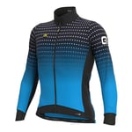 Ale Cycling Jersey Mens - Bullet PR-S Long Sleeve Blue - L21002727 - Size XS