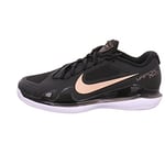 Nike Femme Nikecourt Air Zoom Vapor Pro Women's Clay Court Tennis Shoes, Black/MTLC Red Bronze-White, 42.5 EU