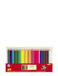Träfärgpennor 40-P Toys Creativity Drawing & Crafts Drawing Coloured Pencils Multi/patterned Sense