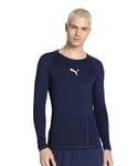 PUMA Homme Liga Baselayer T Shirt, Bleu Marine, XL EU