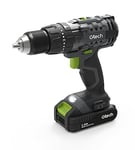 Gtech CCD001 Cordless Combi Drill | 2500mAh 20V Li-ion Battery | 2-Gear 21 Torque Settings | LED Headlight | 9pc Drill Set