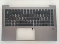 HP ZBook Firefly 14 G7 M07131-DH1 Danish Finnish Norwegian Keyboard Palmrest UMA