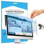 FiiMoo Removable 19 inch Laptop Anti Blue Screen Protector, Anti Glare Filter Film Eye Protection Blue Light Blocking Screen Protector for 19" Monitor Display 16:10