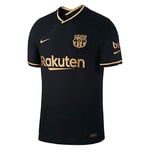 Nike FCB M Vapor MTCH JSY SS AW T-Shirt Homme, Black/(Metallic Gold) (Full Sponsor), FR (Taille Fabricant : 3XL)