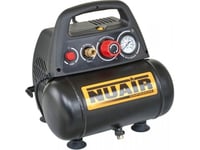 Fordonskompressor Nuair 6L 8 Bar 1,5 Hp Oljefri Kompressor (1 Sku)