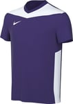 Nike Mixte Enfant Short Sleeve Top Y NK DF Prk Drb Iv JSY SS, Court Purple/White/White, FD7438-547, XL