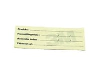 Klistermärken Post-It 100X40 Mm För Spårbarhet, 12 Pk X 6 Block/Krt