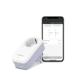 EU Smart Wifi Socket Commutateur de commande vocale sans fil Plug Night Light Timer Fonctionne avec Alexa Google Home Siri pour la domotique intelligente
