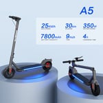 Pro Folding Electric Scooter Adult E-Scooter 350W 30KM Long Range Fast Scooter