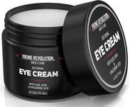 Viking Revolution - Mens Eye Cream - Natural Eye Cream for Men with Hyaluronic A