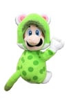 Super Mario Magnet Plush Figure Cat Luigi 19cm