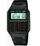 Casio Men's Watch CA-53W-1Z Digital Calculator Dial Rubber Strap Quartz Classic