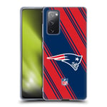 Head Case Designs Officially Licensed NFL Stripes New England Patriots Artwork Soft Gel Case Compatible With Samsung Galaxy S20 FE / 5G