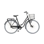 Skeppshult Smile Dam 3-vxl med korg 53 cm Svart Standard Cykel