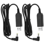 2x Blood Pressure Monitor USB Charging Cable Compatible with Omron M2 Basic