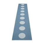 Pappelina Vera Pop matta Blue-blue fog 360x70 cm
