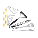 HOME Argos Home 18-Piece Stainless Steel BBQ Accessory Set