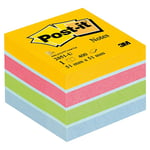 Post-It Mini bloc cube - 400 feuilles 5,1 x 5,1cm couleur ultra