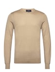 Hackett London Gmd Merino Silk Crew Beige