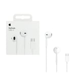 Original Apple Earpods med mikrofon och fjärrkontroll, USB-C