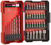 kwb by Einhell Bit Drill Box 39 Pieces L-Box Tool Accessories (39 Piece Bit and Drill Set Suitable for All Drills with a 1/4 Inch Hex Socket Including Storage Box)