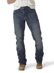 Wrangler Men's Jean레트로 슬림핏 부츠 컷 진复 喇叭 裤 Retro Ajustado Con Corte De Bota復古修身靴型牛仔褲calça Retrô Bootcutretro Slim Fit Boot Cut Jeans, Layton, 34W x 32L