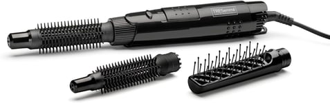 TRESemme Full Finish Hot Air Styler with 3 Brushes, Black