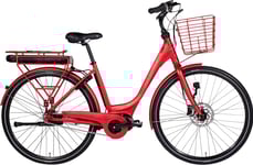 Winther Superbe 2 Dam 374Wh 48 cm Röd Elcykel - Standard Elcykel