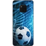 Huawei Mate 20 Pro Gennemsigtigt Telefoncover Fotboll