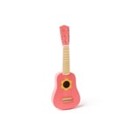 Kids Concept® Leksaksgitarr rosa med blommönster