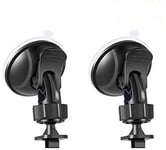 2 Packs Suction Mount for OIIEE DC03 1080P Dual Dash Cam Only Flexible Swirl Angle with Strong Suction Power
