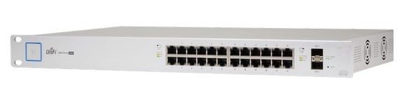 Ubiquiti Networks UniFi US-24-250W network switch Managed Gigabit Ethernet (10/100/1000) Power over Ethernet (PoE) 1U Silver
