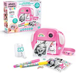 Photo Creator Kids Instant Digital Camera Pink Space with Built-In Printer