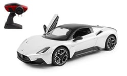 TURBO CHALLENGE - Maserati MC20 - RC Prestige - 1/16-098853 - Voiture Télécommandée - Blanc - Piles Non Incluses - Plastique - Jouet Enfant - Cadeau - À Partir de 6 Ans