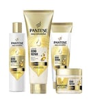 Pantene Molecular Bond Repair Bundle - Shampoo, Hair Conditioner, Deep Conditioning Treatment, Intensive Hair Mask Bundle
