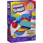 KINETIC SAND Kinetic Sand - Arc-en-ciel 390 G Box + 6 Tillbehör Slumpmässig Modell