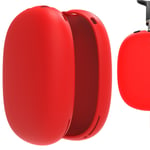 Geekria Silicone Skin Cover for Apple AirPods Max Headphones (Red)