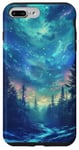 iPhone 7 Plus/8 Plus Lights Galaxy Space Forest Night sky Cosmic Stars Case