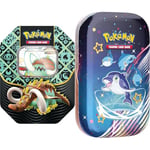JCC Pokémon: Boîte Écarlate et Violet – Destinées de Paldea – Fort-Ivoire-ex & Mini-boîte Écarlate et Violet – Destinées de Paldea – Dofin