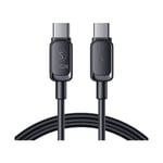 SiGN USB-C till USB-C Kabel 100W, 3m - Svart