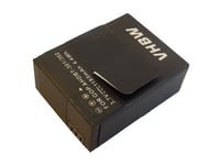 vhbw Batterie 1180mAh (3.7V) pour GoPro Hero 3 III CHDHX-301 3+ III Plus Black White Silver Edition rempl. AHDBT-201 AHDBT-301 AHDBT-302 1ICP7/26/33-2