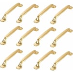 12 stycken guld möbelhandtag guld köksskåpshandtag lådhandtag sovrumslådhandtag skåpshandtag guld köksskåpsdörr