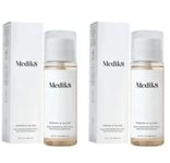 2x Medik8 Press and Glow PHA Tonic with Enzyme Activator Daily Exfoliating 200ml
