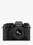 Fujifilm X-T50 Compact System Camera with XF 16-50mm Lens, 6K/4K Ultra HD, 40.2MP, Bluetooth, OLED EVF, 3” LCD Tilting Touch Screen