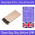 Redmi Note 11 Pro/Xiaomi Poco X4 Pro 5G TFT LCD Screen Display Touch Digitizer