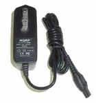 HQRP AC Power Cord for Philips Norelco 6867X 6701X 6705X 6709X 6716X 7737X 7745X